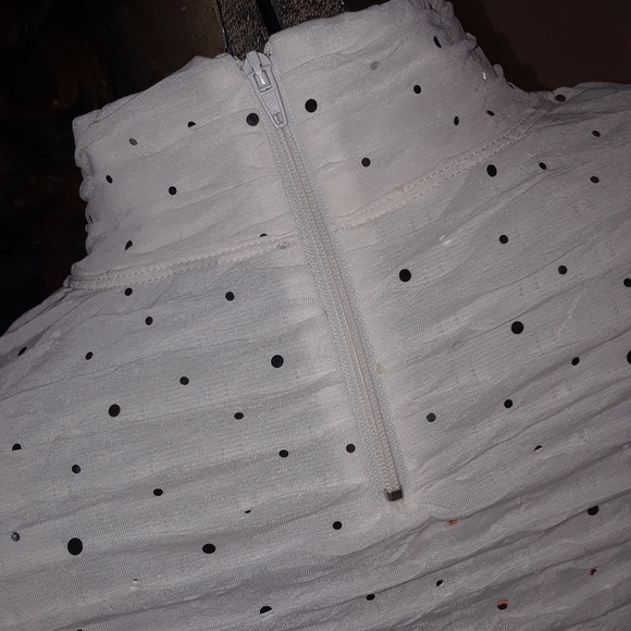 Size Xlarge sparkly sequence the chiffon TanJay blouse shirt - Picture 2 of 16